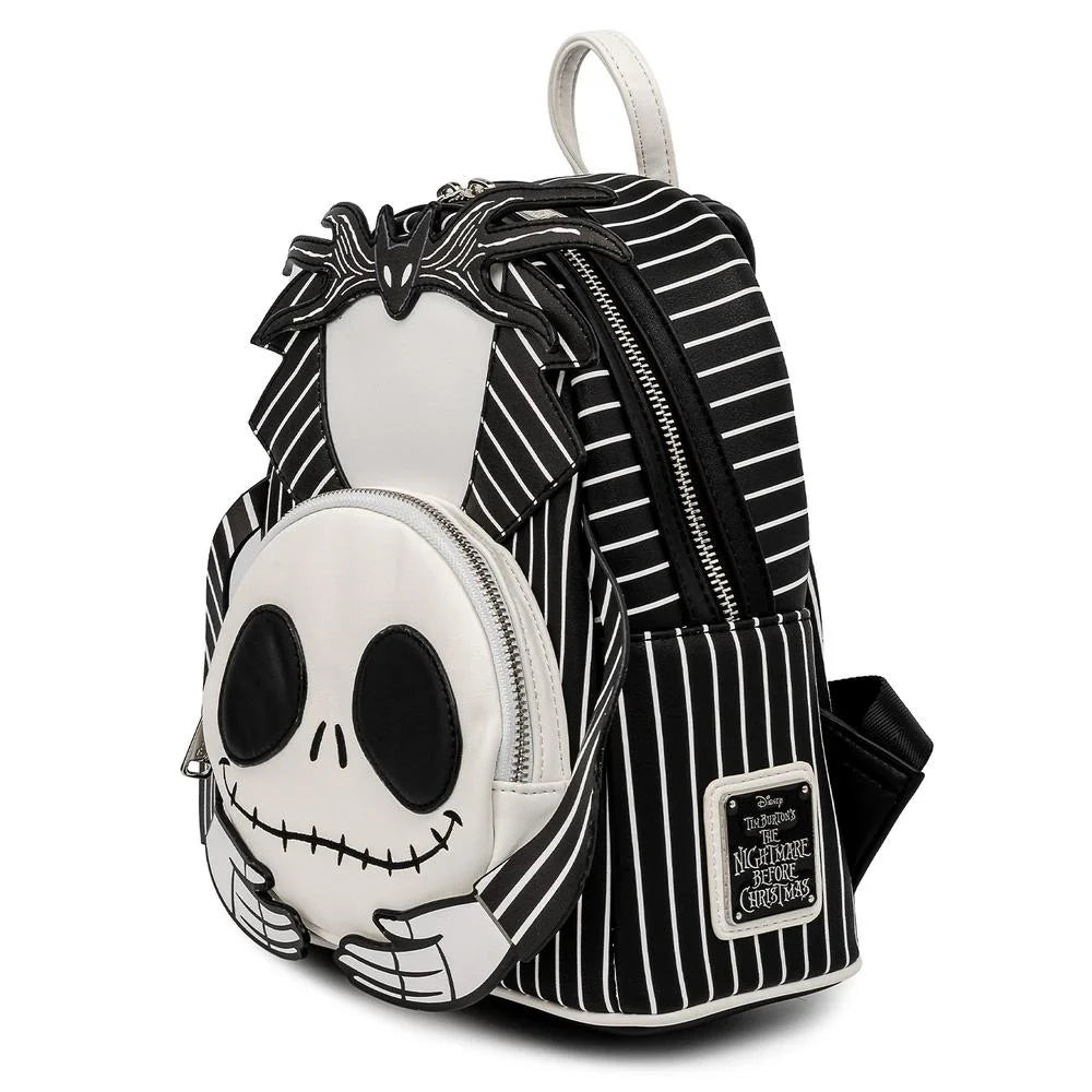 Loungefly - Official Disney Nightmare Before Christmas Headless Jack Skellington Mini Backpack