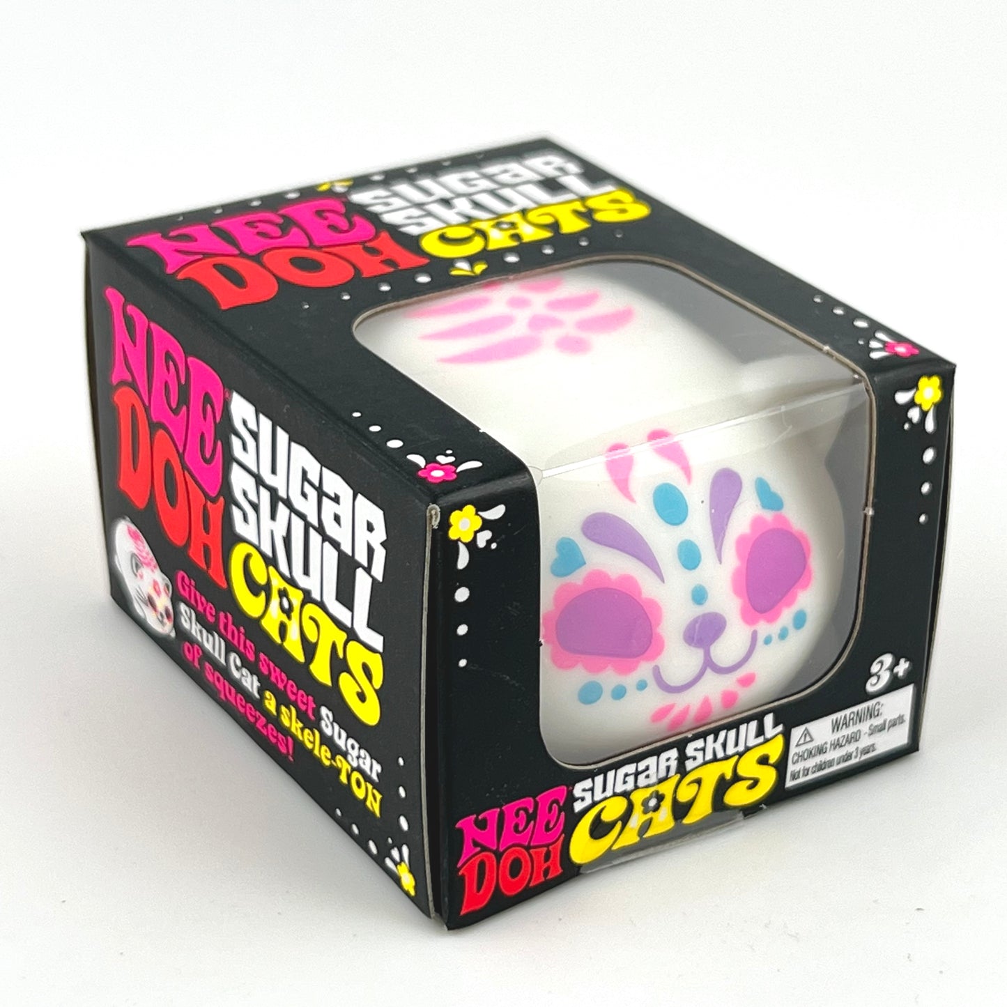 NeeDoh Sugar Skull Cats Sensory Fidget Toy