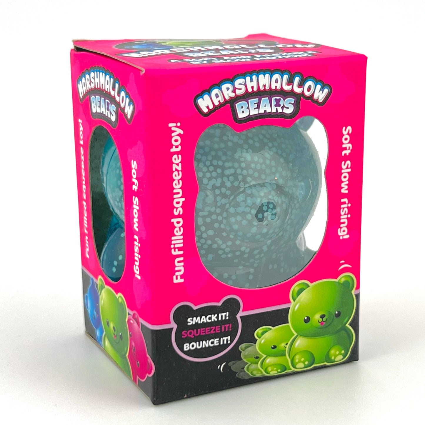 Marshmallow Bears Maltose Sugar Glow in the Dark Slow Rise Sensory Fidget Toy