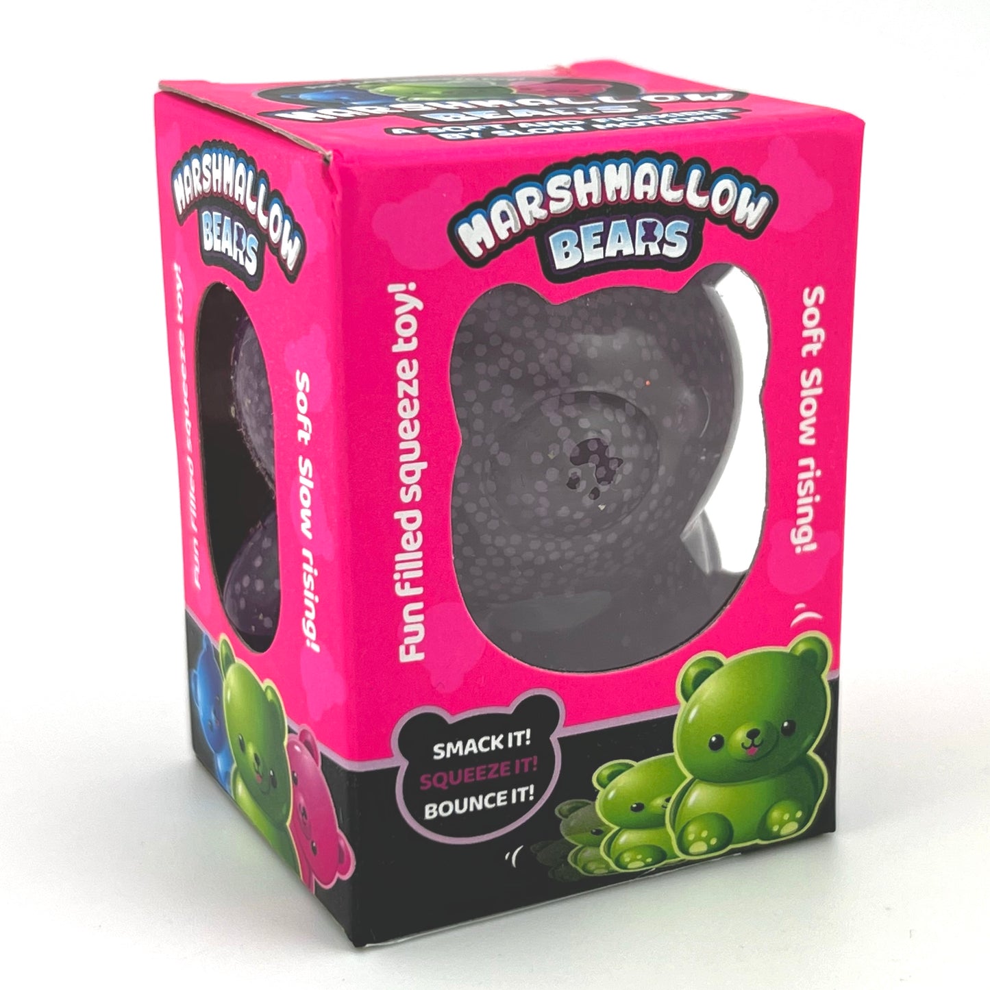 Marshmallow Bears Maltose Sugar Glow in the Dark Slow Rise Sensory Fidget Toy