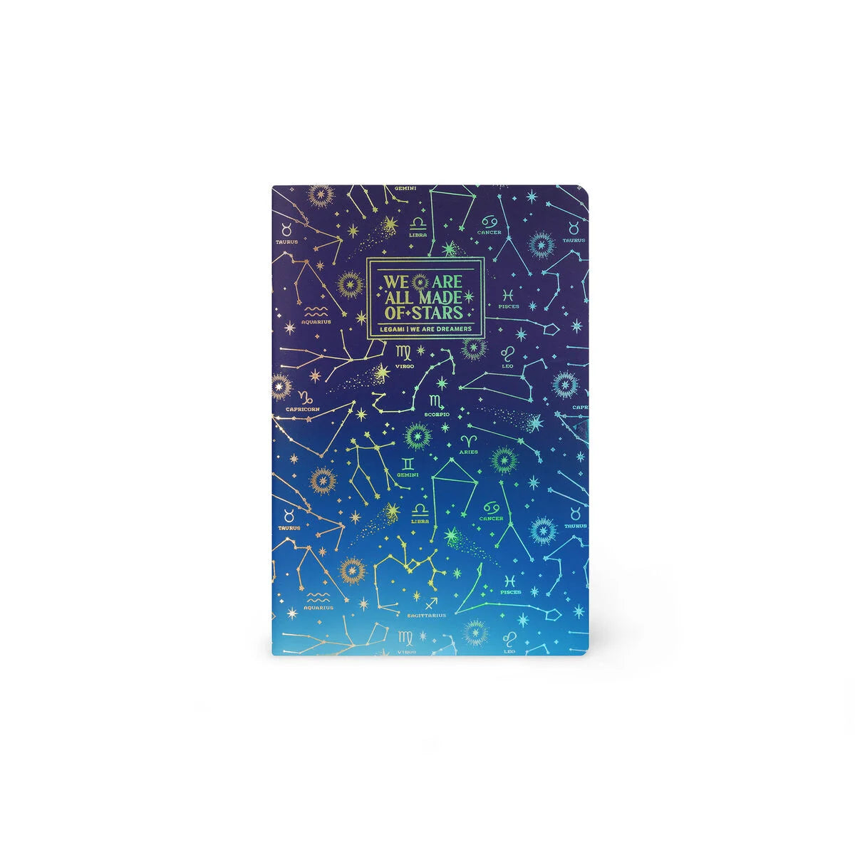 Legami A5 Lined Notebook - Ideal for Note-Taking - Teddy, Bee, Moth, Hedgehog, Flowers