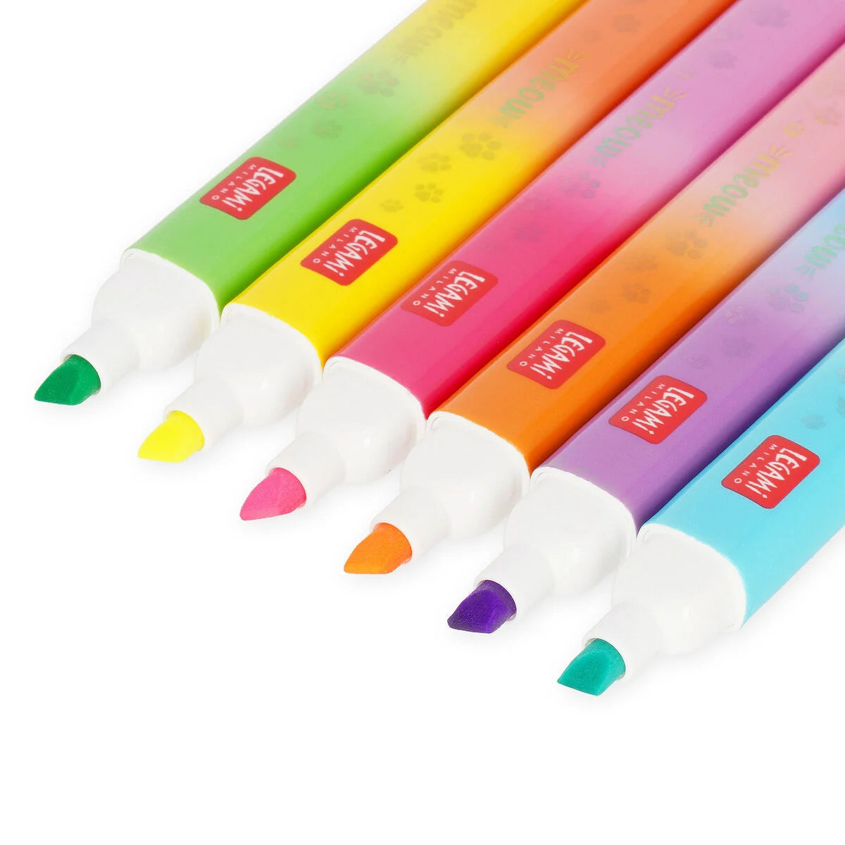 Legami Set of 6 Dual-Tip Highlighters