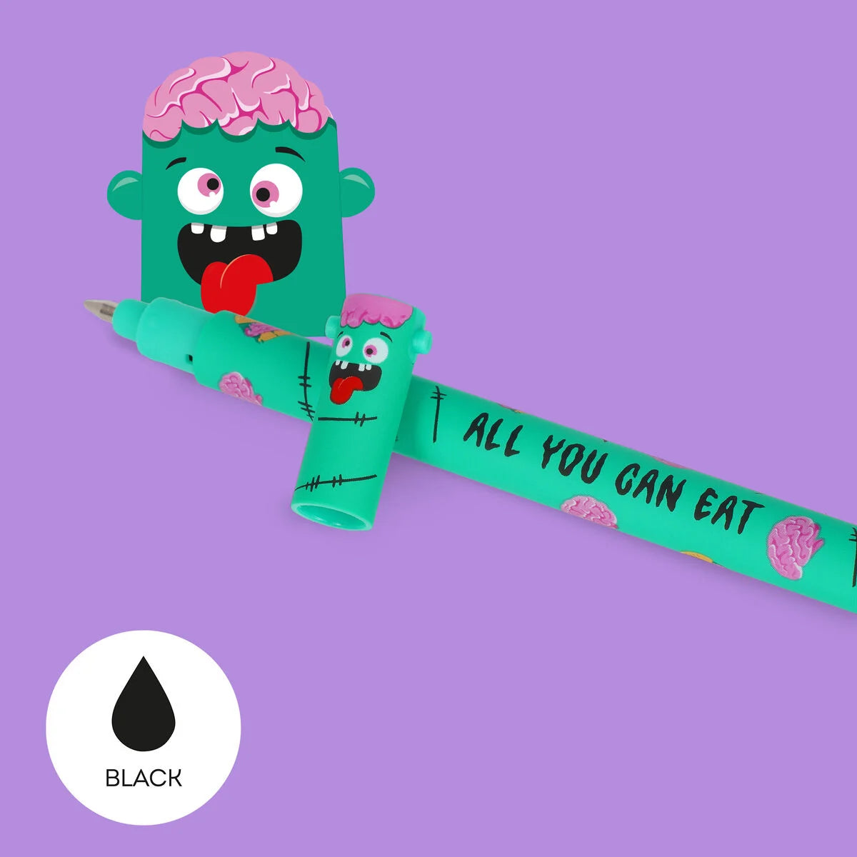 Legami Halloween The Boo Crew Set of 3 Erasable Gel Pens - Limited Edition