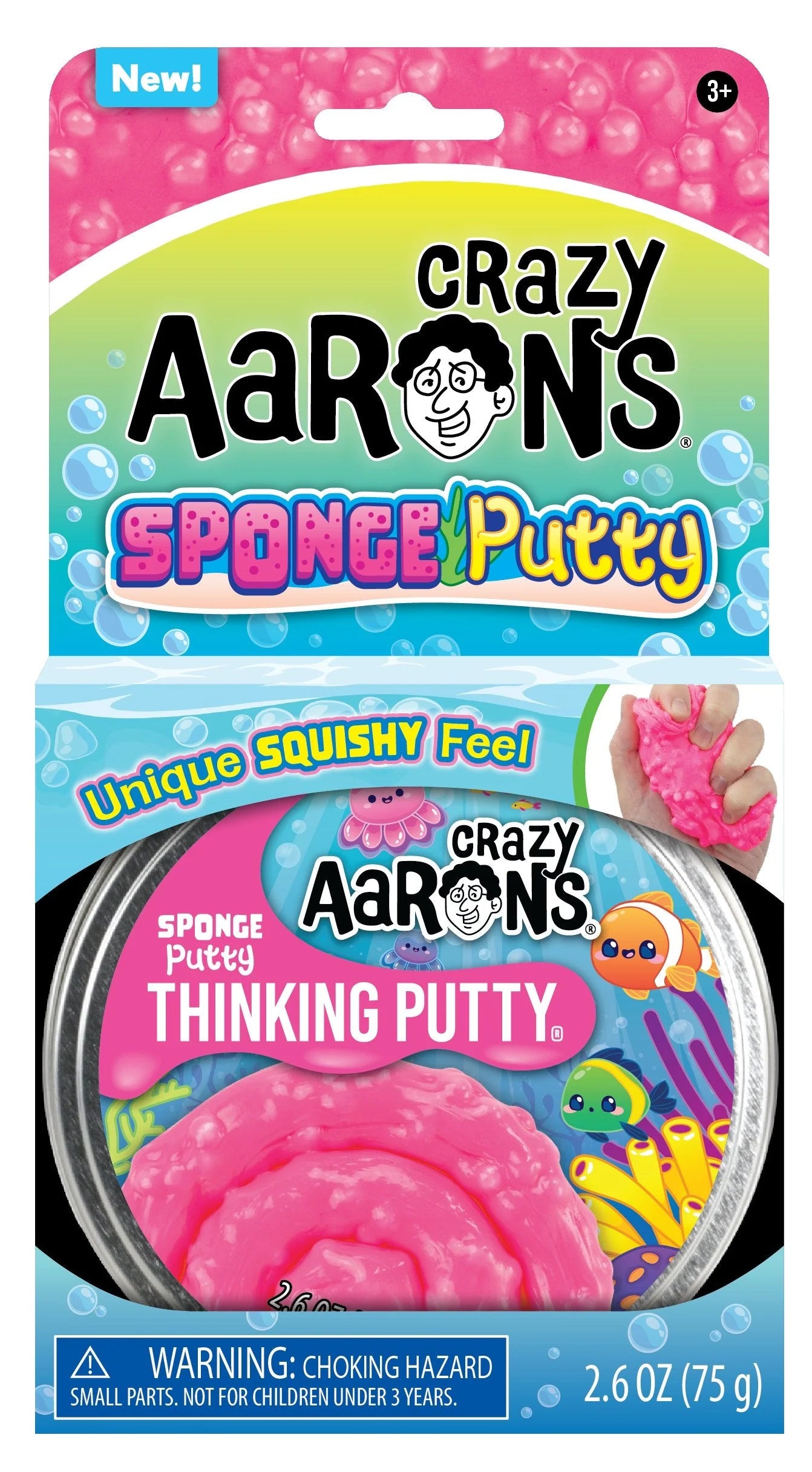 Crazy Aaron’s Thinking Putty 90g – Assorted Styles (Honey Hive, Kawaii Cute, Dino Scales & More)