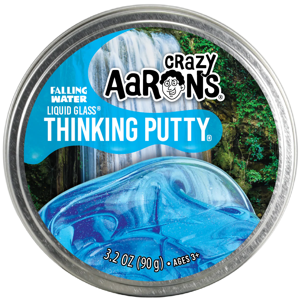 Crazy Aaron’s Thinking Putty 90g – Assorted Styles (Honey Hive, Kawaii Cute, Dino Scales & More)