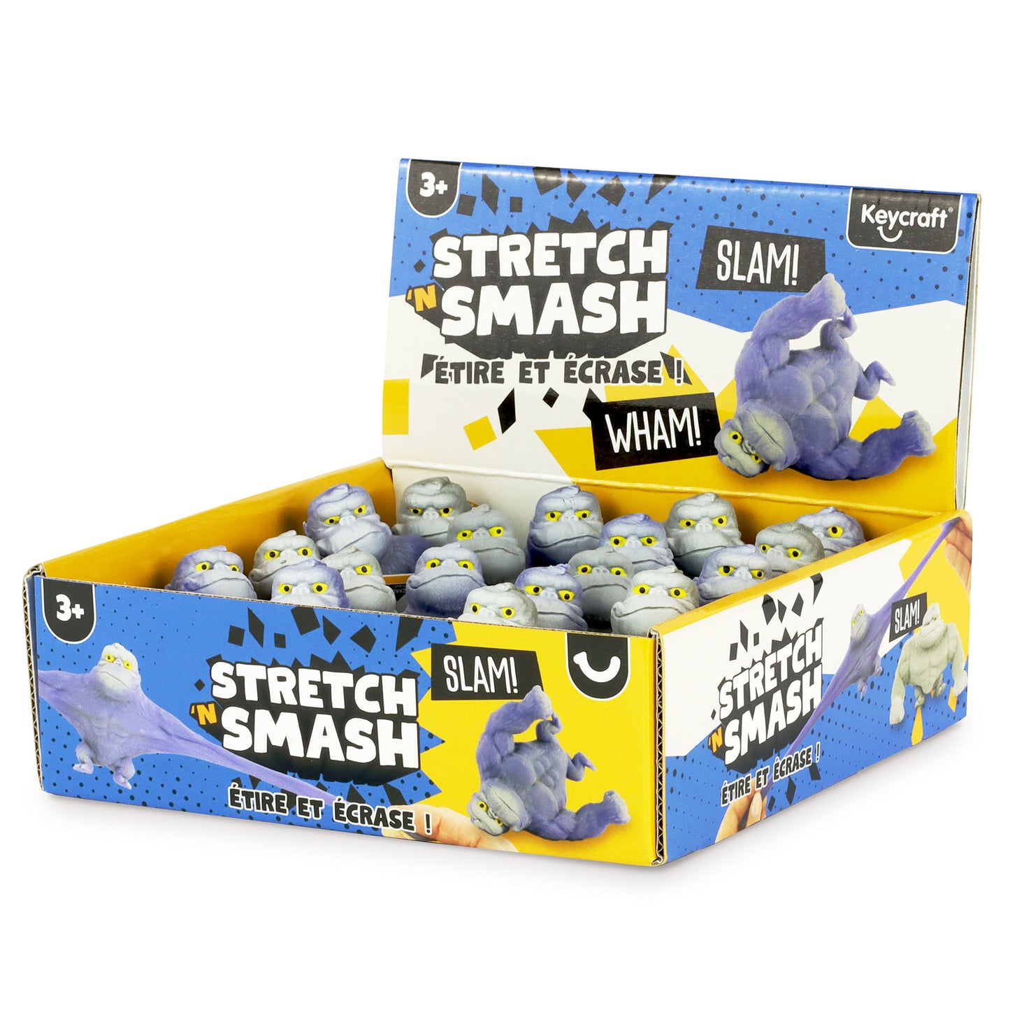 Stretch 'N Smash Mini Gorilla - Sand Filled Squishes Stress Toys