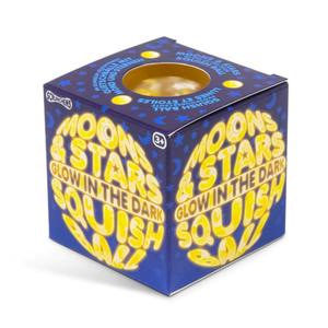 Scrunchems Glow In The Dark Moon & Stars Squishy Sensory Fidget Ball
