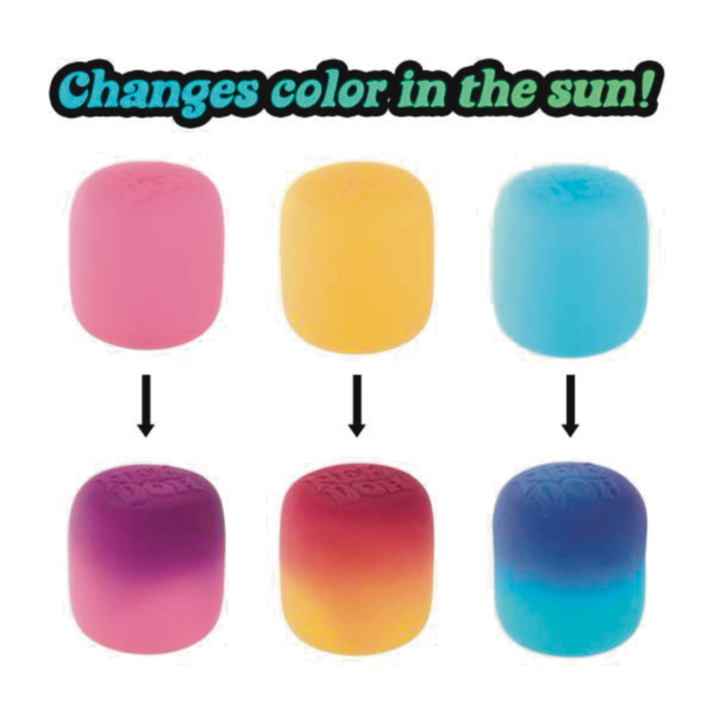 NeeDoh Mello Mallo Sensory Squishy Colour Change Fidget Toy