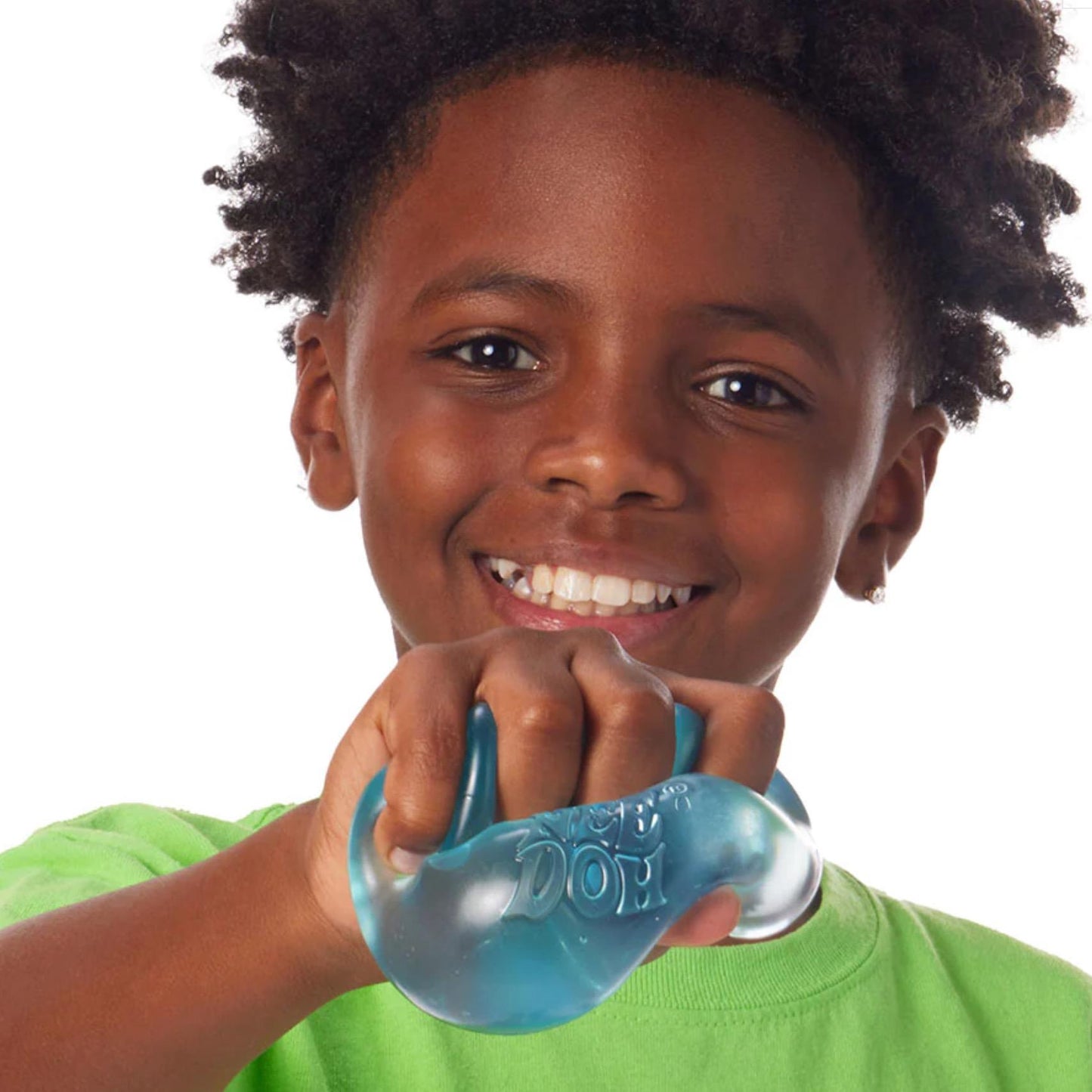 NeeDoh Nice Cube Anti Stress Sensory ADHD Fidget Toy, 3 Translucent Colors (1 sent), Non-toxic Maltose Sugar