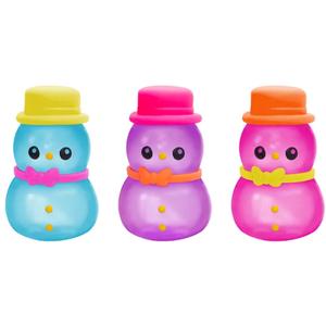 Needoh Groovy the Glowman Snowman - Glows in the Dark - Squishy Sensory Fidget Toy