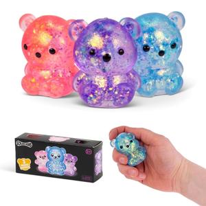 Scrunchems 3 Diddy Squishy Bears Anti Stress Sensory Toy