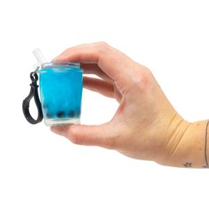 Scrunchems Bubble Tea Squishy Keychain Sensory Fidget Toy ADHD