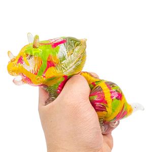 Dinosaur Sugar Ball Translucent Maltose Squishy Fidget Toy For Stress Relief, Anxiety, ADHD & Autism - Inkerz Paint