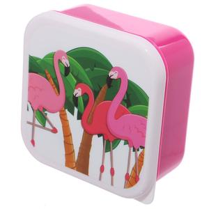 Set of 3 Lunch Box S/M/L Flamingo Pinks - BPA Free