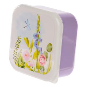 Set of 3 Lunch Box M/L/XL Botanical Gardens - BPA Free