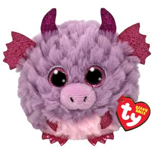 TY Beanie Balls Soft Toys - Puff Weighted Plush Balls with Glitter Eyes and Sparkle Accents