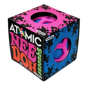 Needoh Atomic Sensory Fidget Toy - Squeeze, Squash, and Smush for Safe, Stretchy Fun