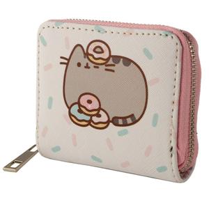 Pusheen Foodie Cat Zip Around Small Wallet Coin Purse