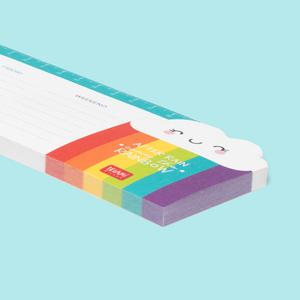 Legami Smart Planning Desk Planner Rainbow, 55 Detachable Sheets