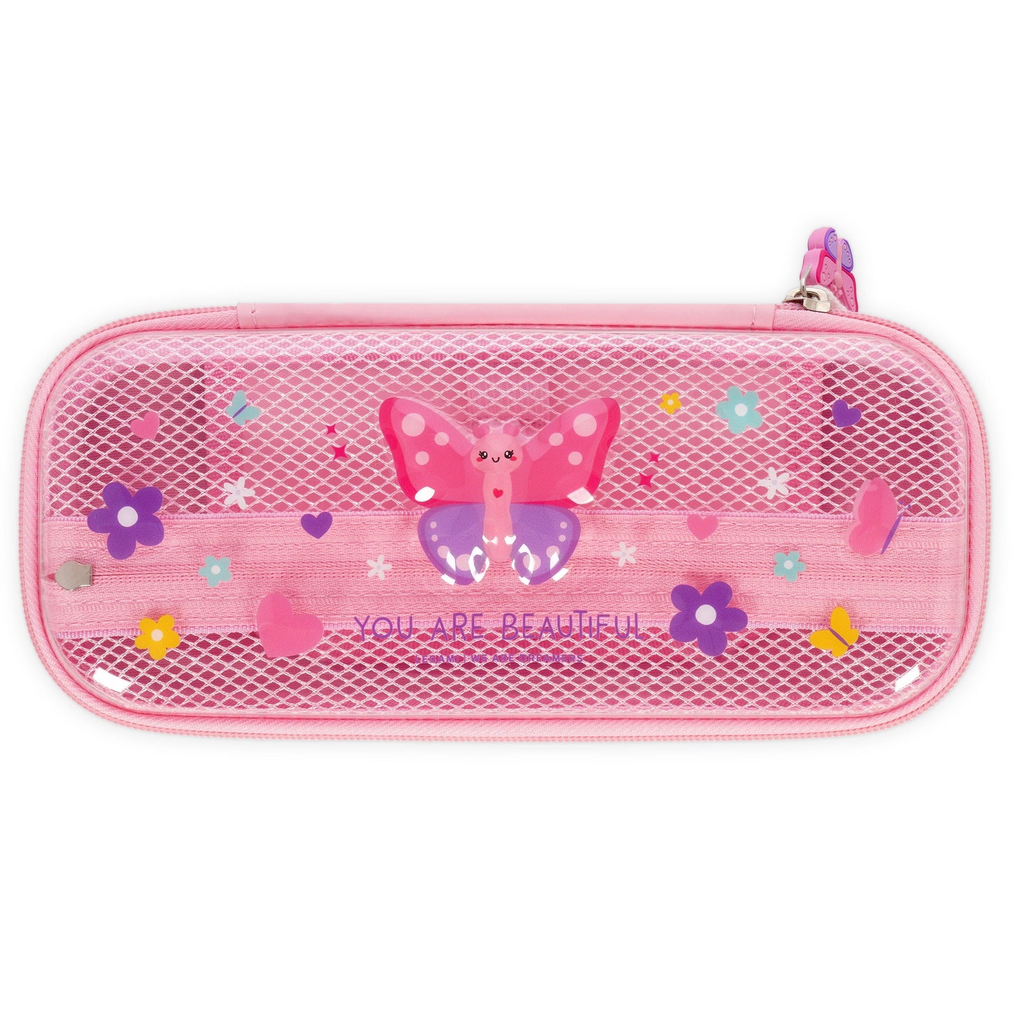 Legami Pencil Case Wonder Wow - Bee, Butterfly, Tiger, Monster, Unicorn, Kitty Cat, Panda