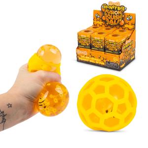 Scrunchems Honeybee Fusion Squish Ball Sensory Fidget Toy Calming Tool For Stress, Anxiety, ADHD & Autism