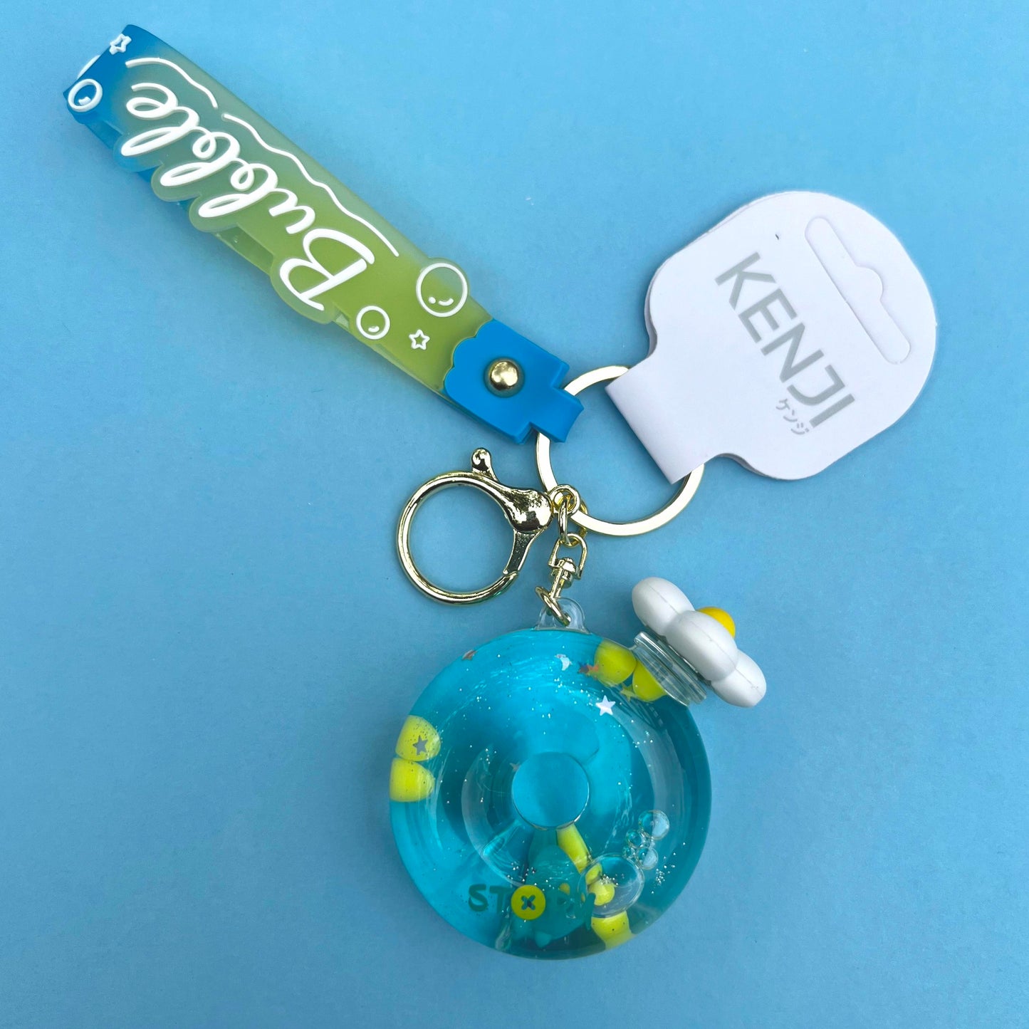 Kenji Mima Dino Float Sensory Kawaii Keyring Keychain