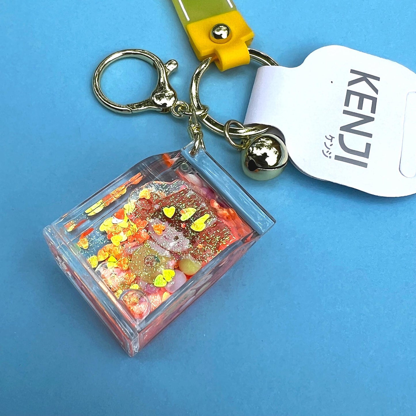 Kenji Bubble Tea Character Sensory Kawaii Keyring