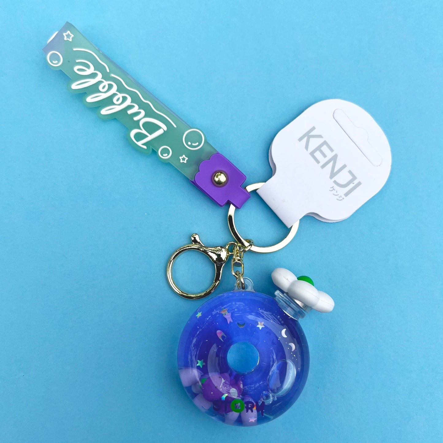 Kenji Mima Dino Float Sensory Kawaii Keyring Keychain