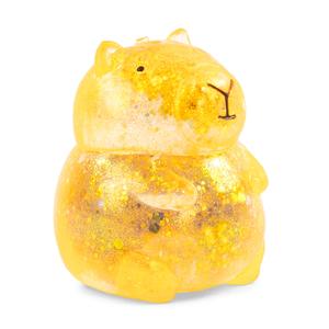 Sugar Filled Glitter Capybara Squishy Sensory Fidget Toy For Stress Relief & Focus
