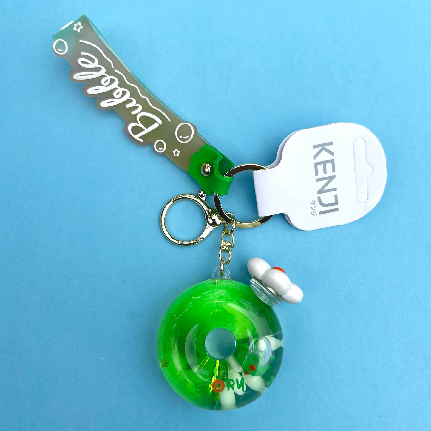 Kenji Mima Dino Float Sensory Kawaii Keyring Keychain