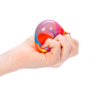 Marbleez Needoh Fidget Toy - Marvelously Mellow Squeeze Toy for Kids - Non-Toxic, Safe and Child-Friendly - Helps with Mindfulness and Concentration - 5 Different Marble-Effect Colours