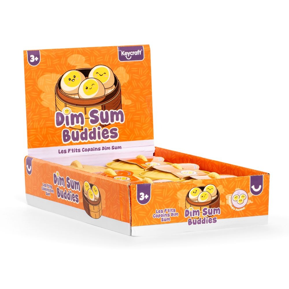 Dim Sum Buddies Squishy Fidget Toy Set – Soft Sensory Toys for Kids & Fidget Lovers