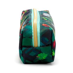 Animal Kingdom Canvas Pencil Case - Cute and Durable Stationery Storage