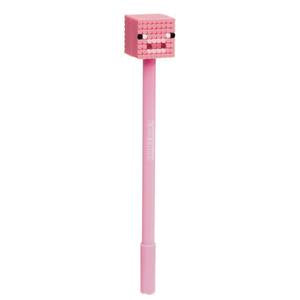Minecraft Fine Tip Topper Pen - Black Ink - Creeper, Alex, Steve, Enderman, Pig, Bee, Zombie, Skeleton