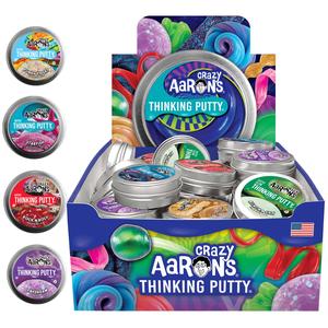 Crazy Aaron’s Thinking Putty Mini Tins 13.3g - Sensory Fidget Toy For Stress, Anxiety, Autism, ADHD