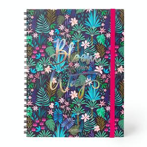 Legami A4 3 in 1 Spiral Notebook - 204 Detachable Pages with Lined, Squared and Dotted Pages - FSC Certified