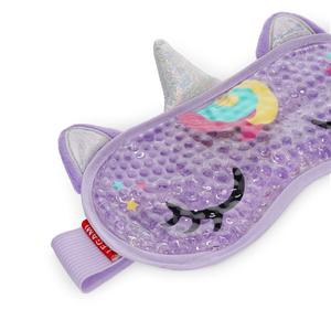 Legami Chill Out Gel Eye Mask – for Hot and Cold Therapy: Reusable and Adjustable: Panda or Unicorn Design