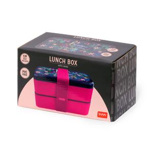 Legami Lunch Box With Cutlery "Bloom Your Own Way" Pink Floral