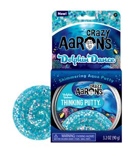 Crazy Aarons Thinking Putty 90g - Kawaii Cute, Honey Hive, Playful Puppy, Dolphin Dance, Dino Scales, Social Butterfly - Stress Relieving, Fidget Tool