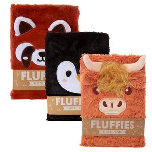 Plush Animal Fluffies A5 Notebook