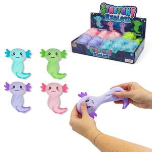 Axolotl Stretchy Squishy Sand Fidget Toy For Stress Relief, Anxiety, ADHD & Autism