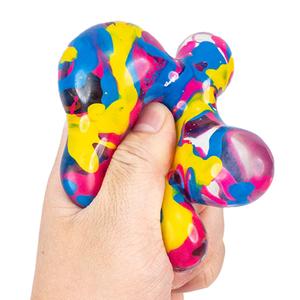 Inkerz Paint Sugar Ball Man Translucent Maltose Squishy Fidget Toy For Stress Relief, Anxiety, ADHD & Autism Stimming