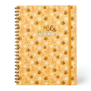 Legami A4 3 in 1 Spiral Notebook - 204 Detachable Pages with Lined, Squared and Dotted Pages - FSC Certified