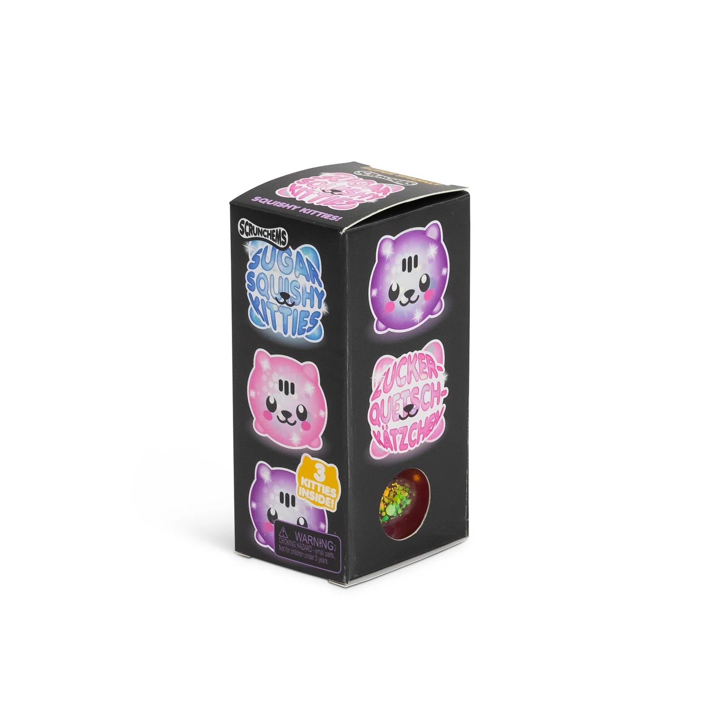 Scrunchems 3 Diddy Squishy Kitties Anti Stress Sensory Toy