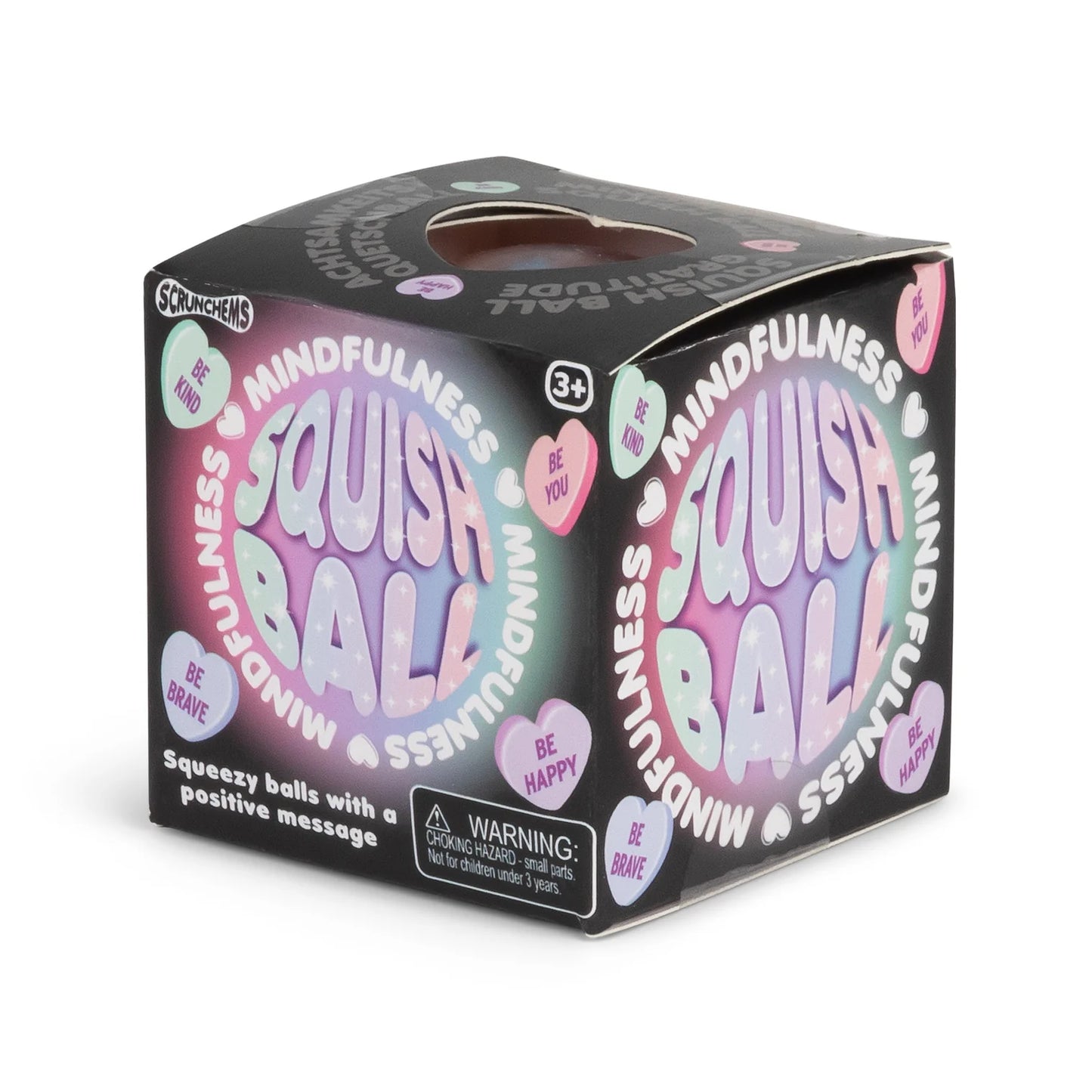 Scrunchems Mindfulness Squish Ball - Positive Messages Squishy Toy