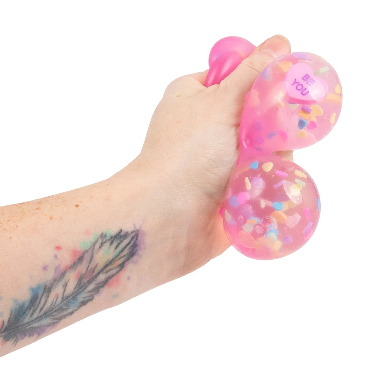 Scrunchems Kind Heart Squish Bear Sensory Toy