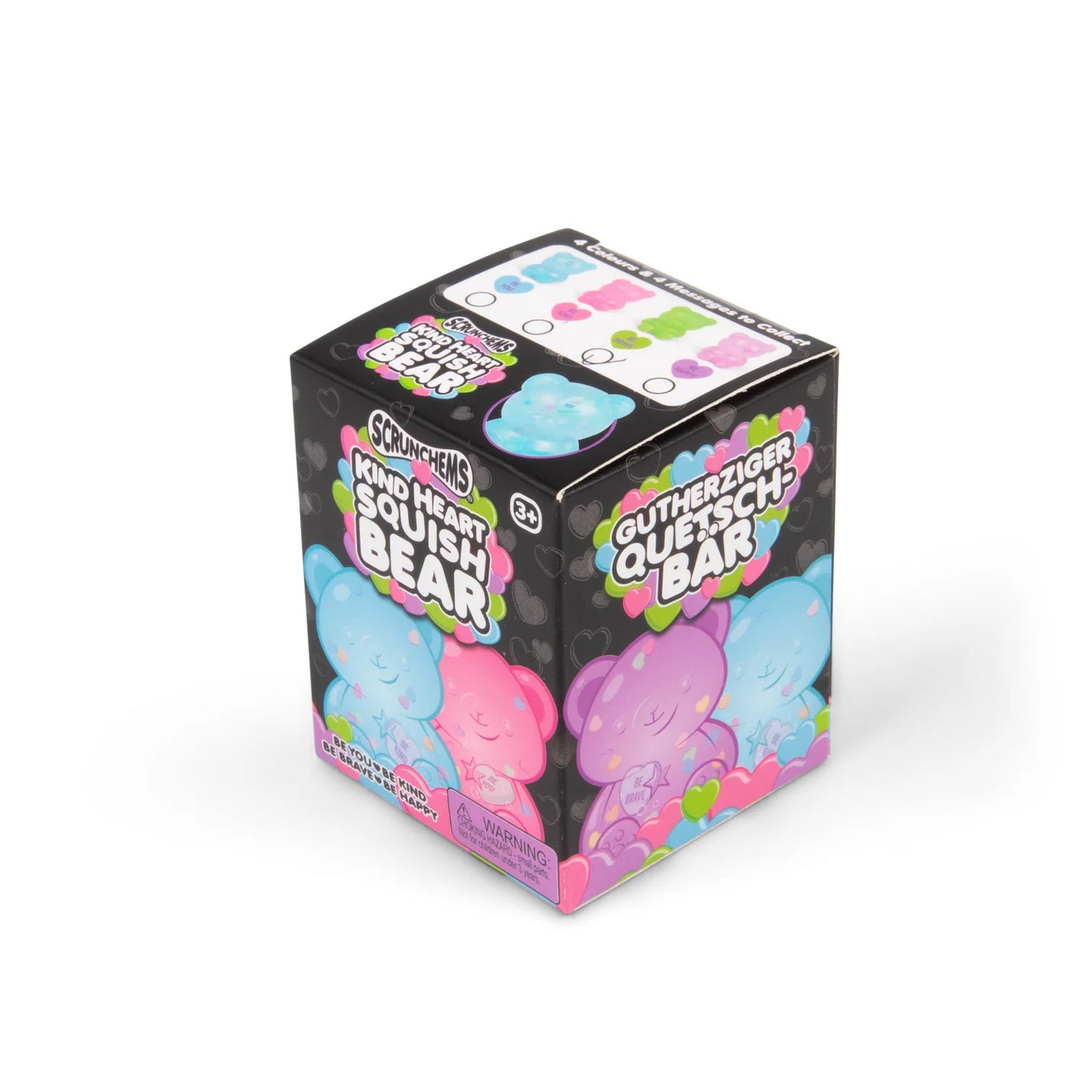 Scrunchems Kind Heart Squish Bear Sensory Toy
