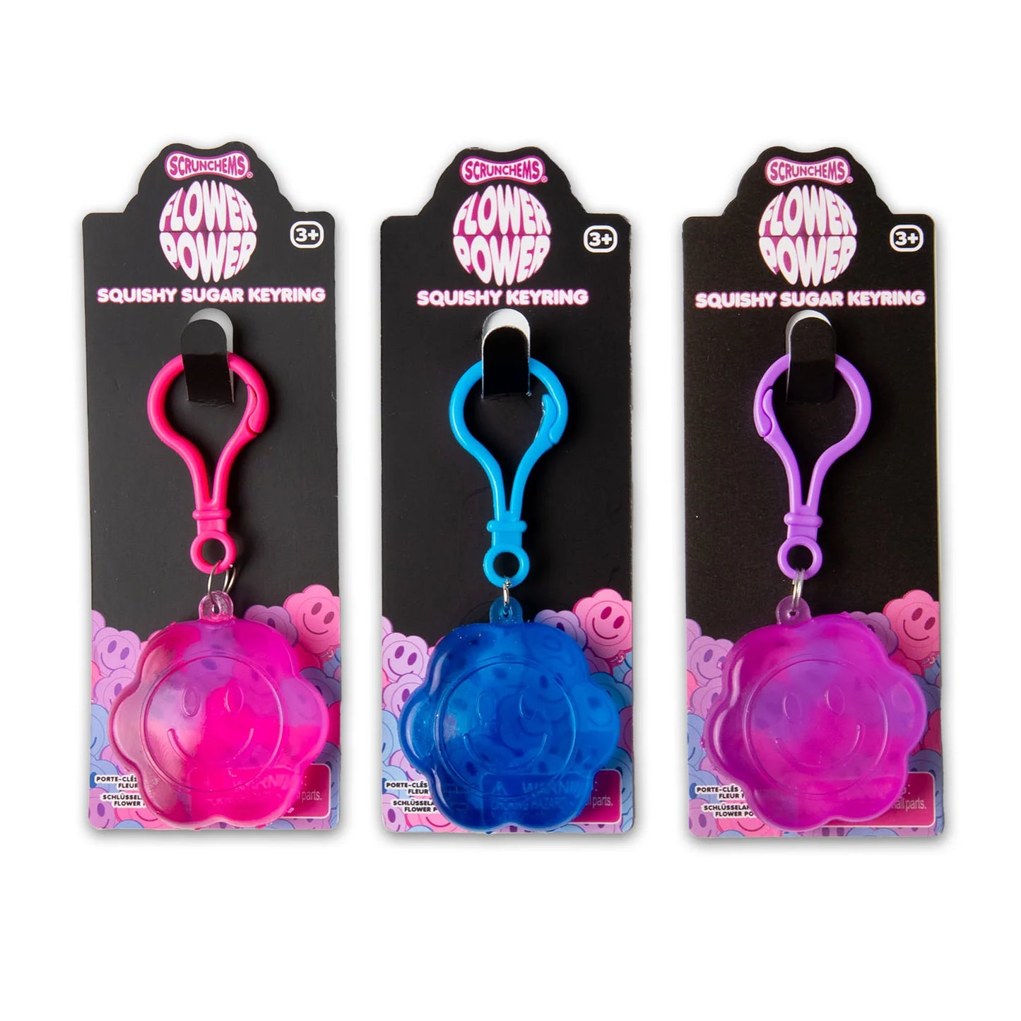 Scrunchems Flower Power Sugar Sensory Keychain