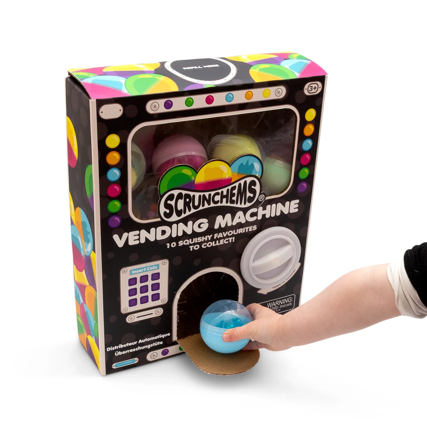 Scrunchems Vending Machine 10 Squishy Surprises
