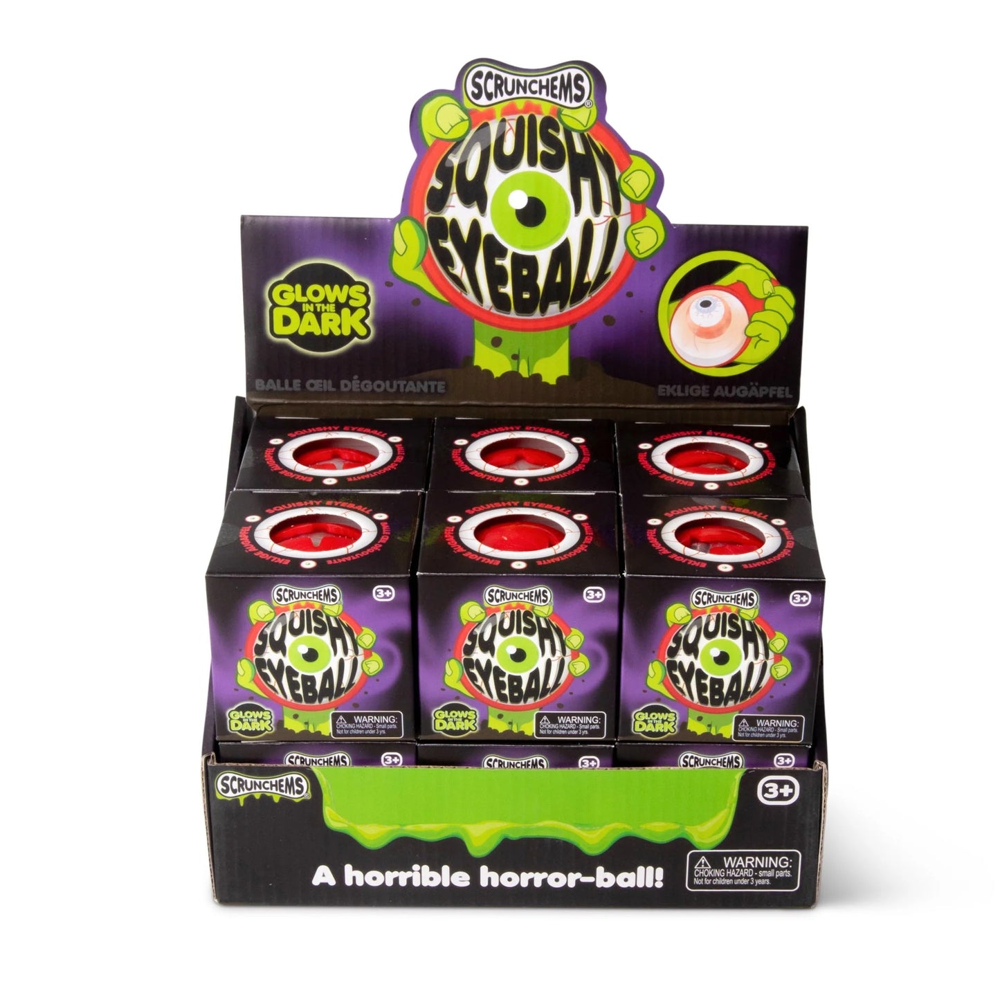 Scrunchems Squishy Eyeball Halloween Spooky Sensory Toy